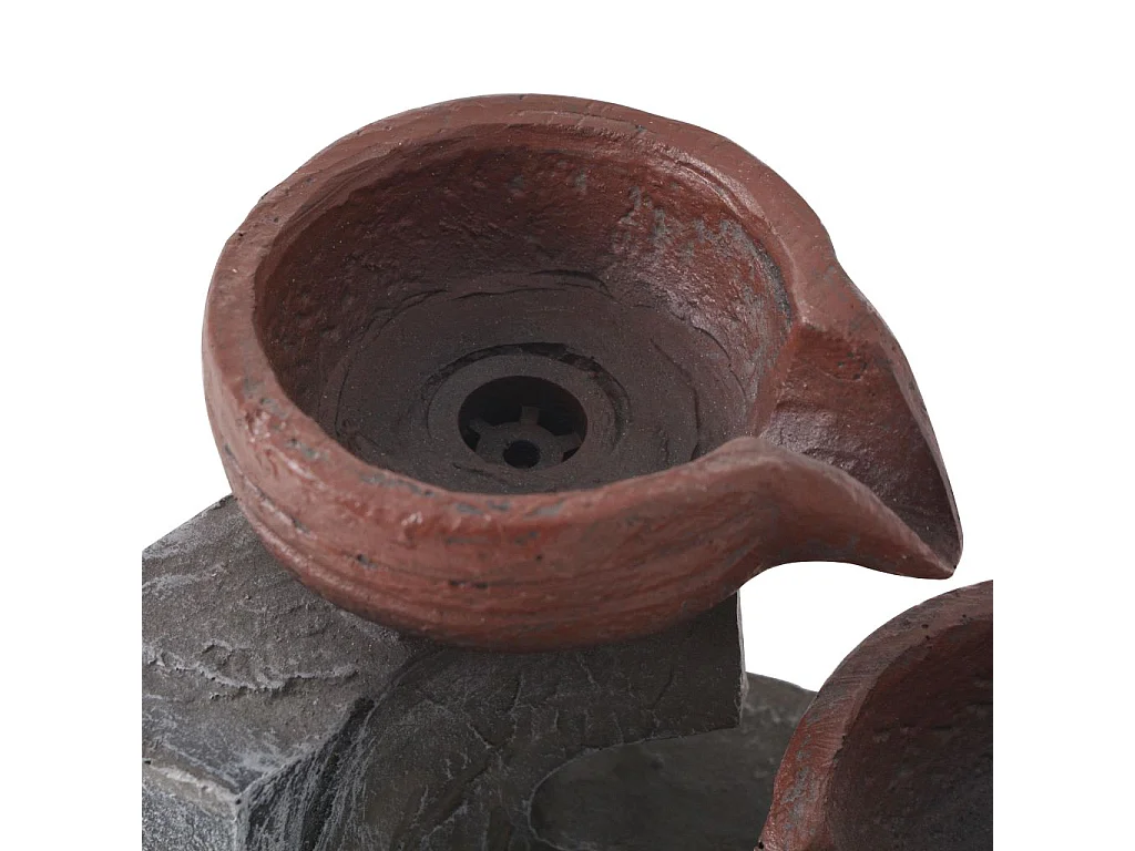 Fontaine d'intérieur avec lampe LED Polyrésine 2