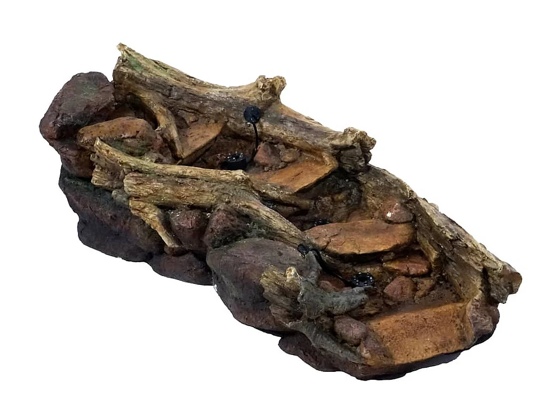 Cascada de jardín derecha REVETON Marrón