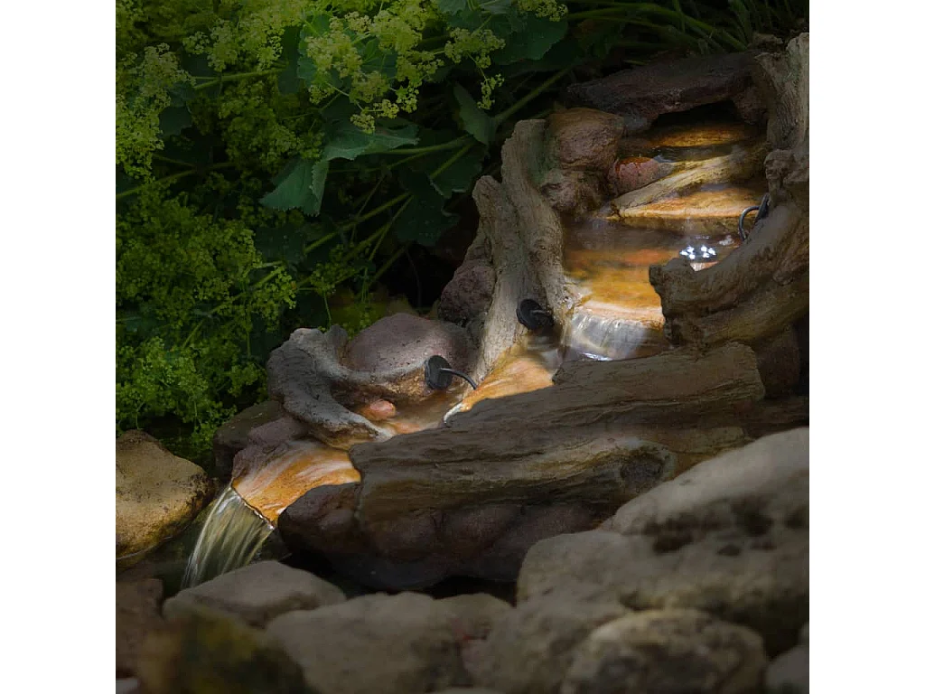 Cascada de jardín derecha REVETON Marrón