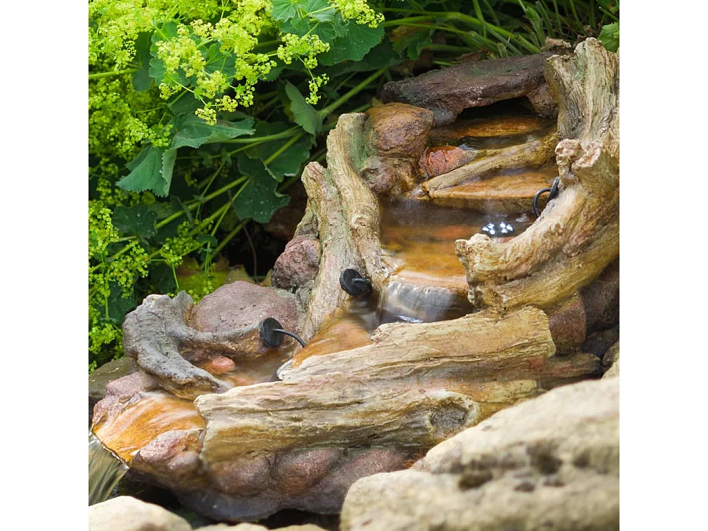 Cascada de jardín derecha REVETON Marrón