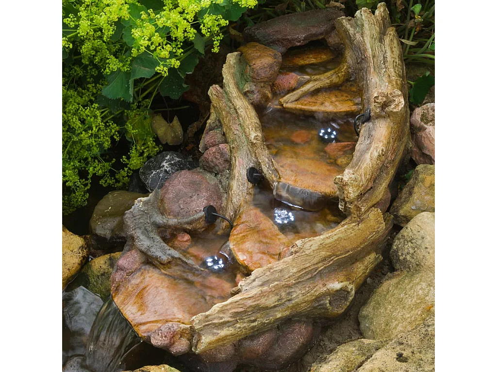 Cascada de jardín derecha REVETON Marrón