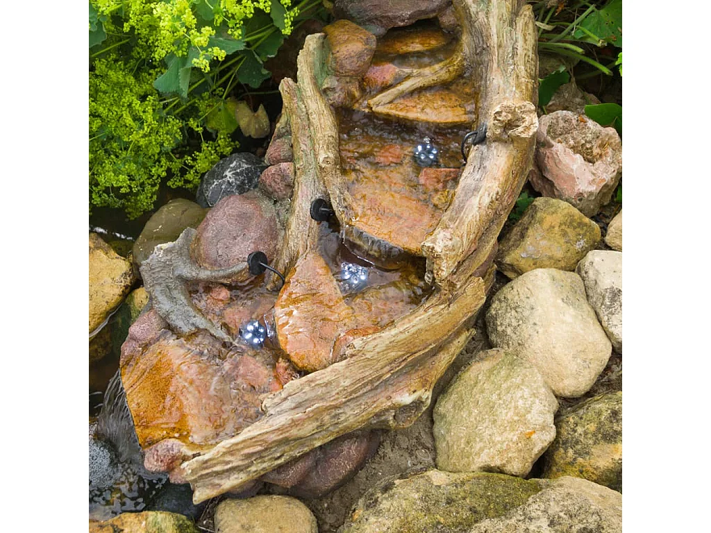 Cascada de jardín derecha REVETON Marrón