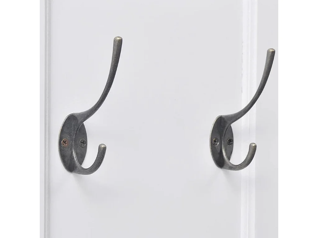 Portemanteaux 2 pcs Blanc