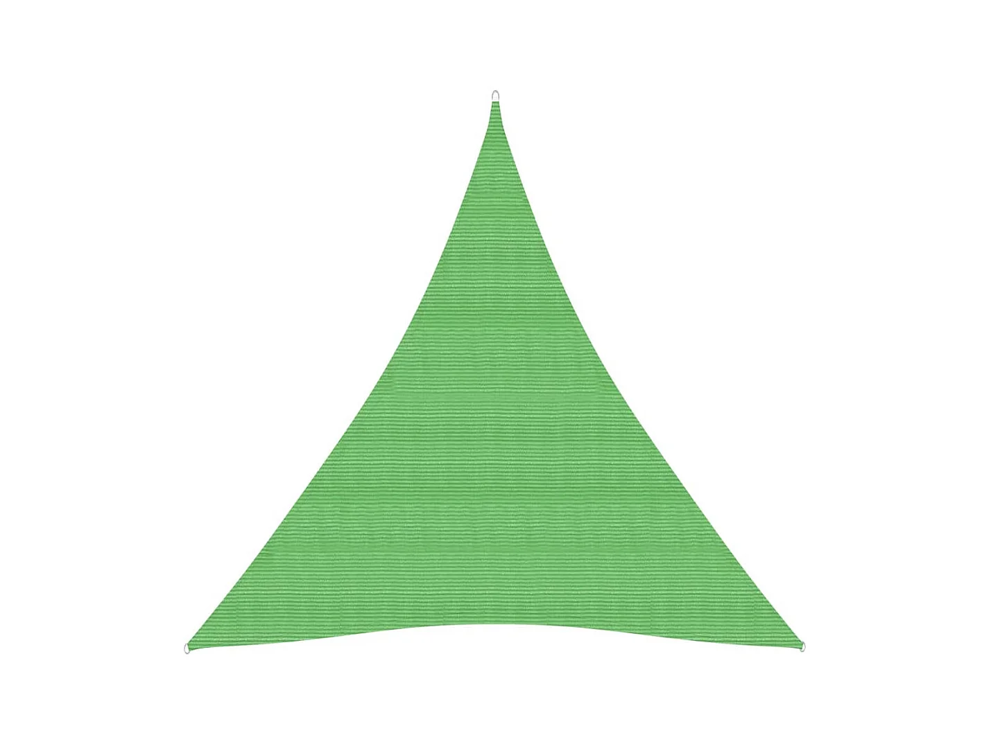 Voile d'ombrage 160 g-m² Vert clair 4x5x5 m PEHD