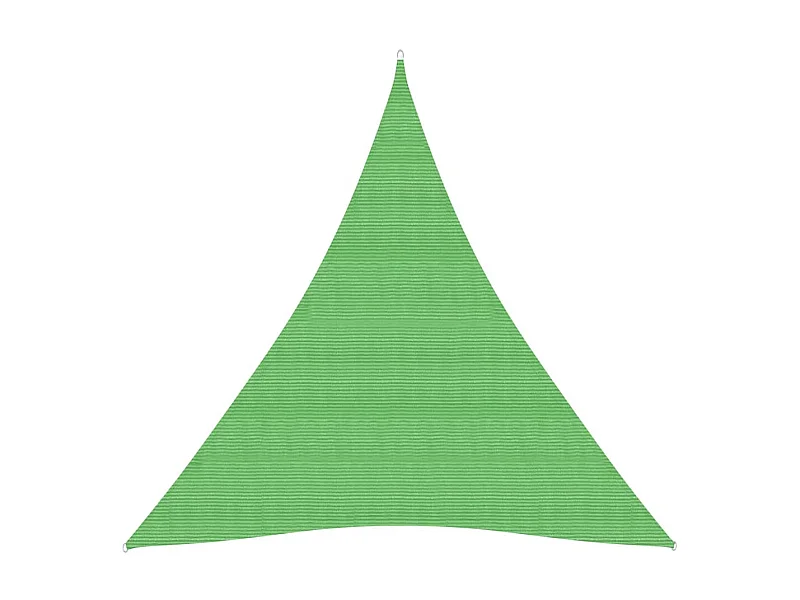 Voile d'ombrage 160 g-m² Vert clair 4x5x5 m PEHD