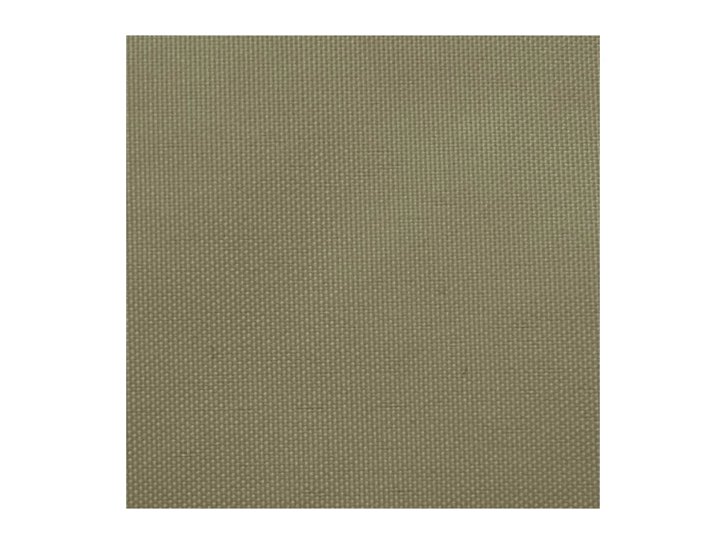 Voile de parasol Tissu Oxford triangulaire 3x3x3 m Beige