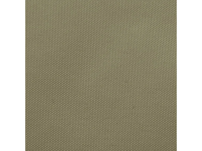 Voile de parasol Tissu Oxford triangulaire 3x3x3 m Beige