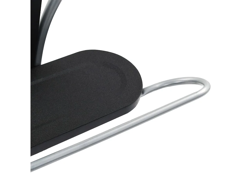 Valet de chambre 45 x 35x107 Noir et gris