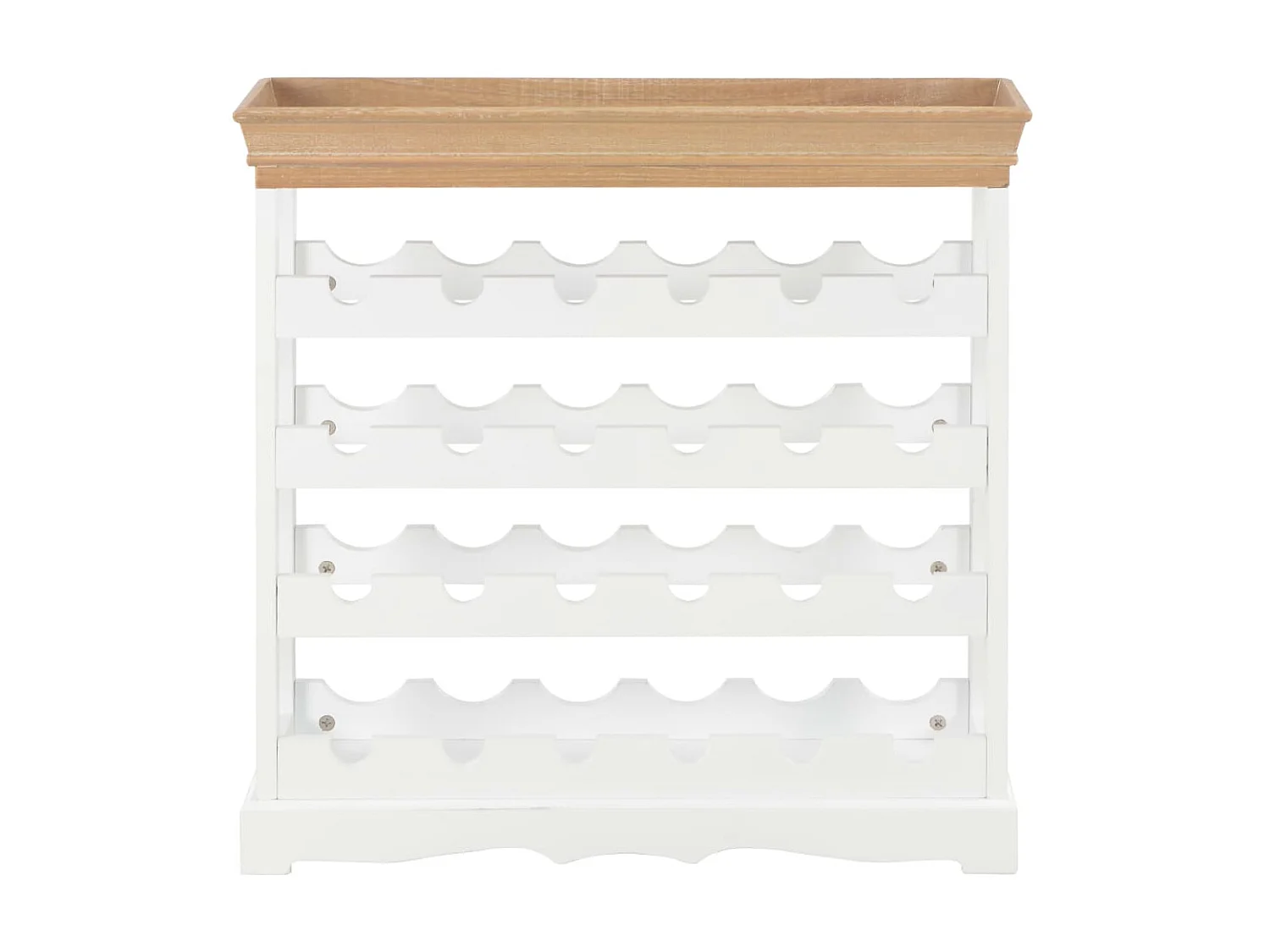 Armoire à vin Blanc 70 x 22,5x70,5 MDF