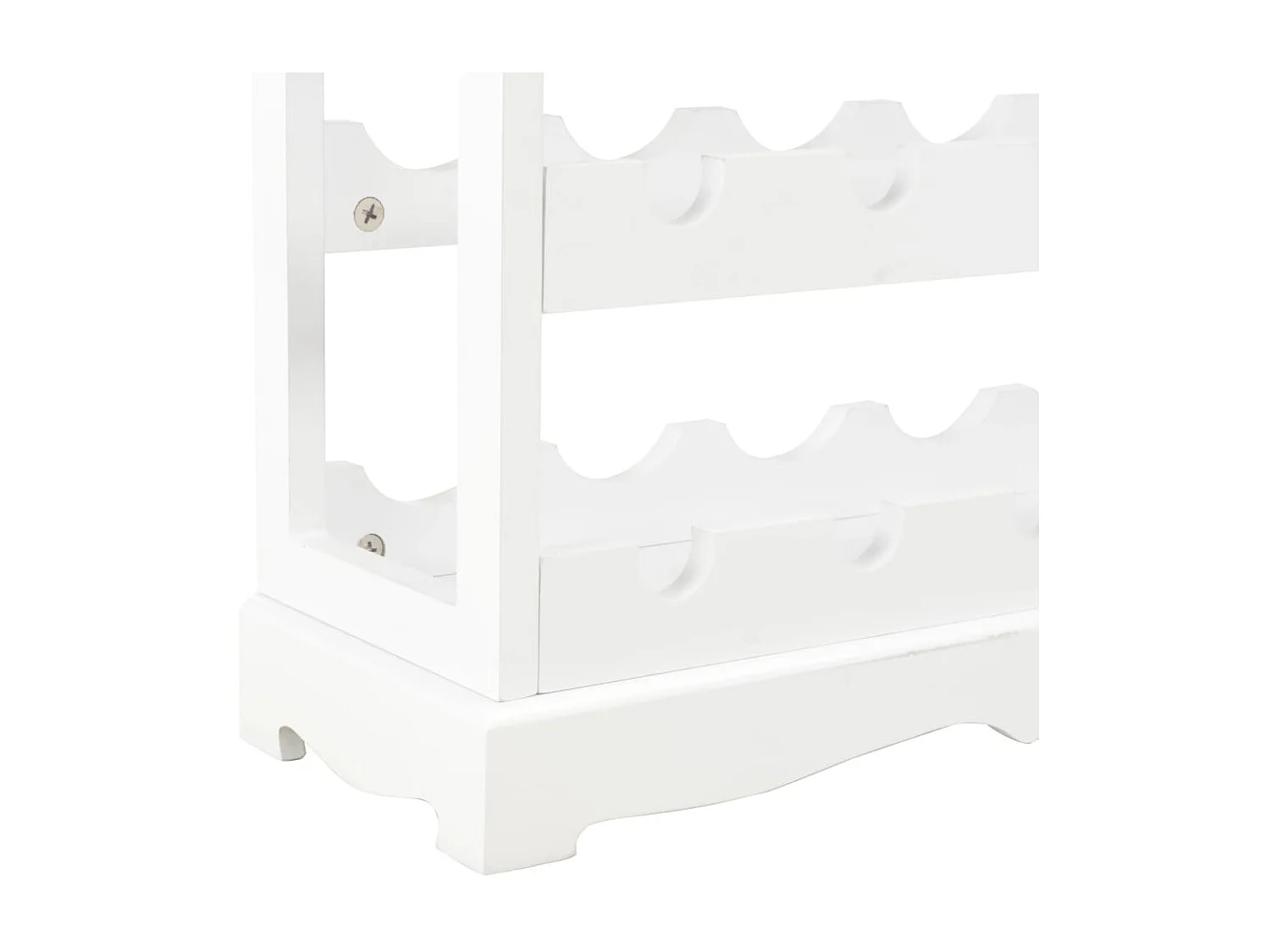 Armoire à vin Blanc 70 x 22,5x70,5 MDF