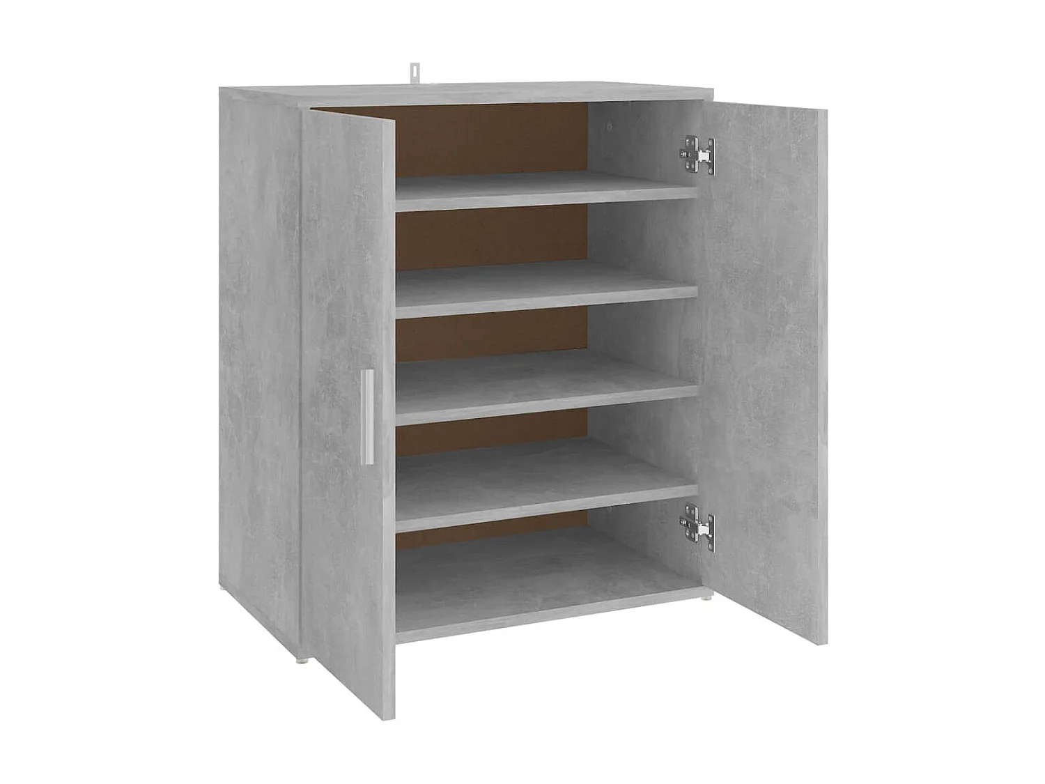 Armoire à chaussures Gris béton 60x35x70 2