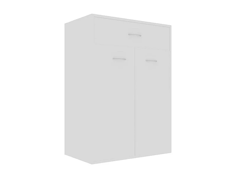 Armoire à chaussures Blanc 60x35x84