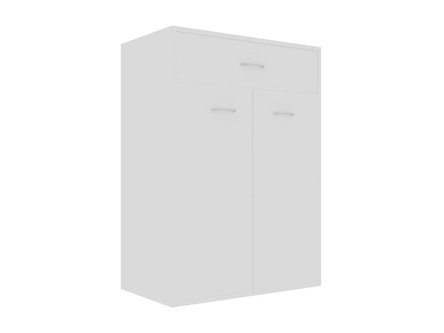 Armoire à chaussures Blanc 60x35x84