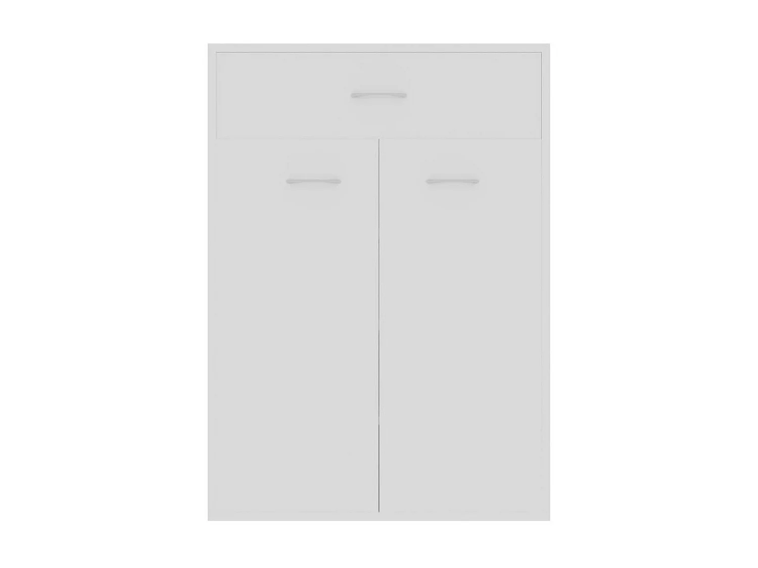 Armoire à chaussures Blanc 60x35x84