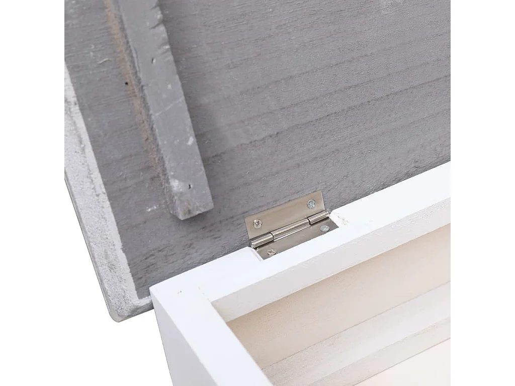 Armoire à chaussures Gris 50 x 28x98 Bois de Paulownia