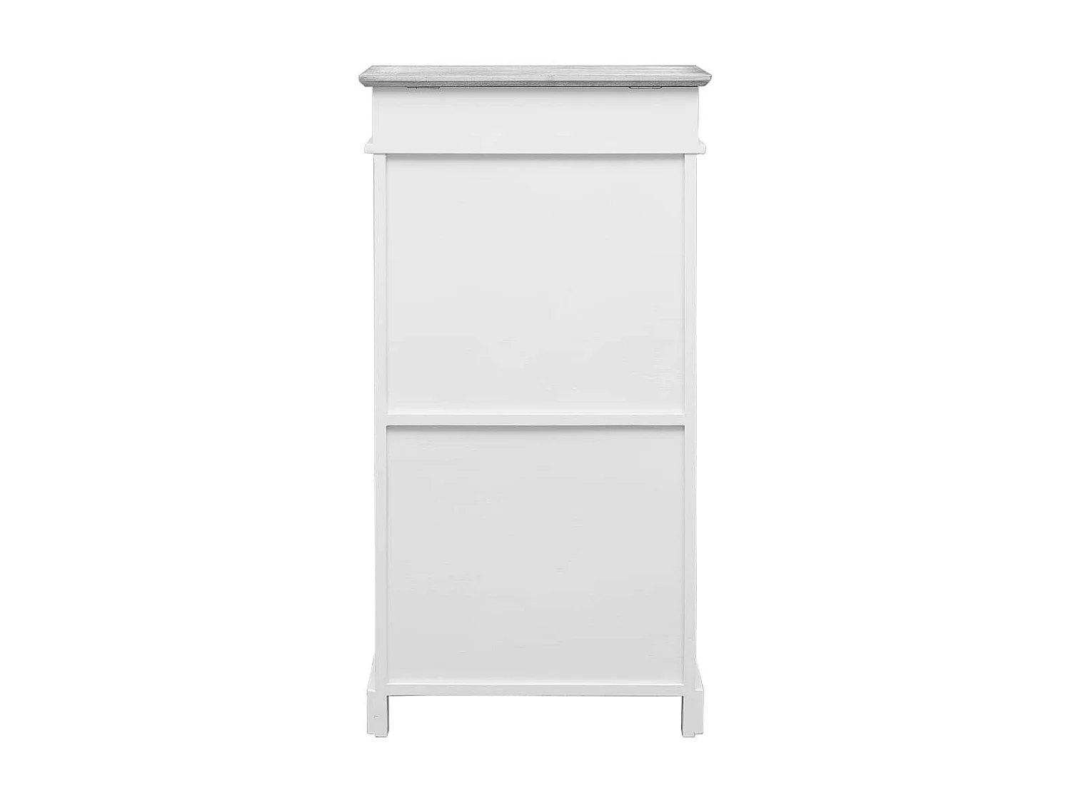 Armoire à chaussures Gris 50 x 28x98 Bois de Paulownia
