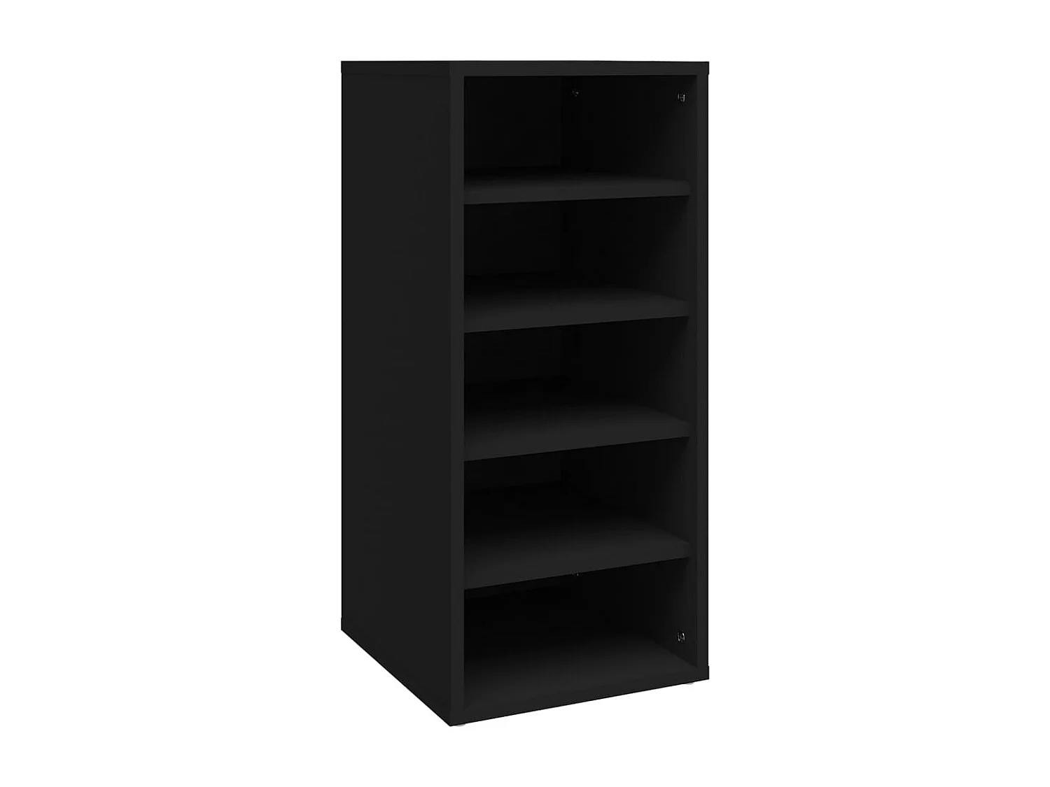 Armoires à chaussures 2 pcs Noir 31,5x35x70