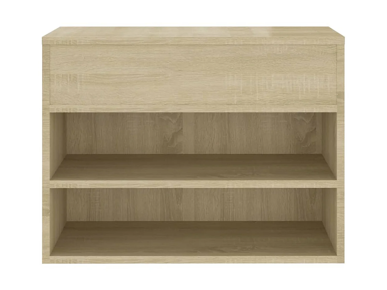 Banc à chaussures Chêne sonoma 60x30x45
