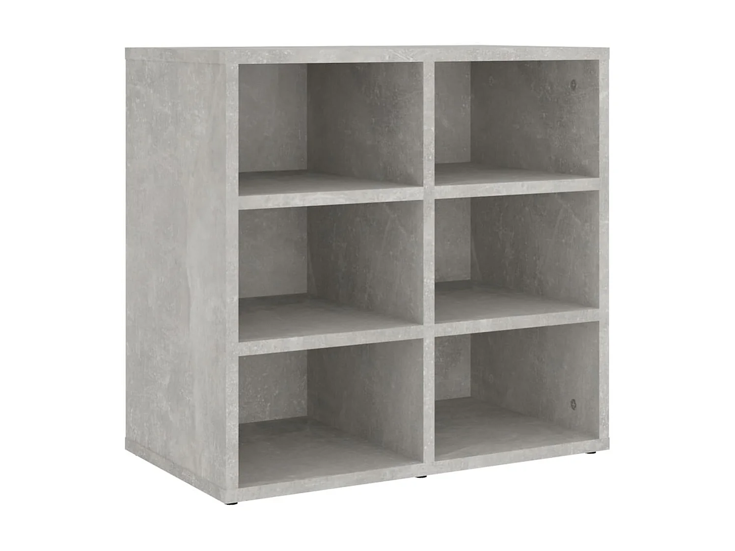 Armoire à chaussures Gris béton 52,5x30x50