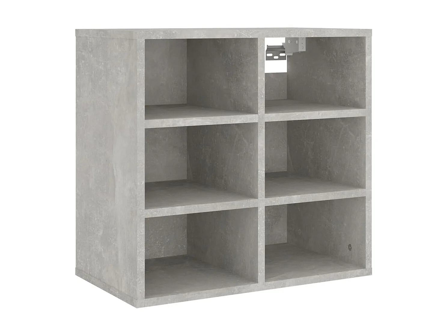 Armoire à chaussures Gris béton 52,5x30x50