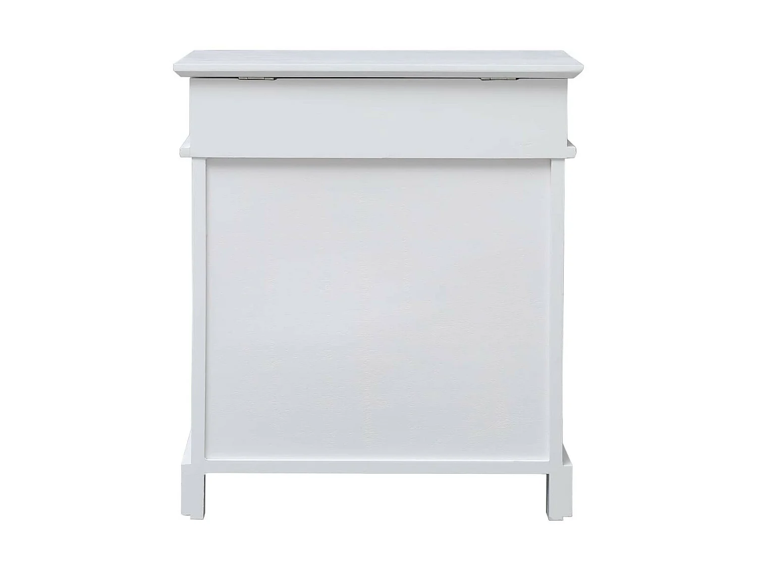 Armoire à chaussures Blanc 50 x 28x58 Bois de Paulownia