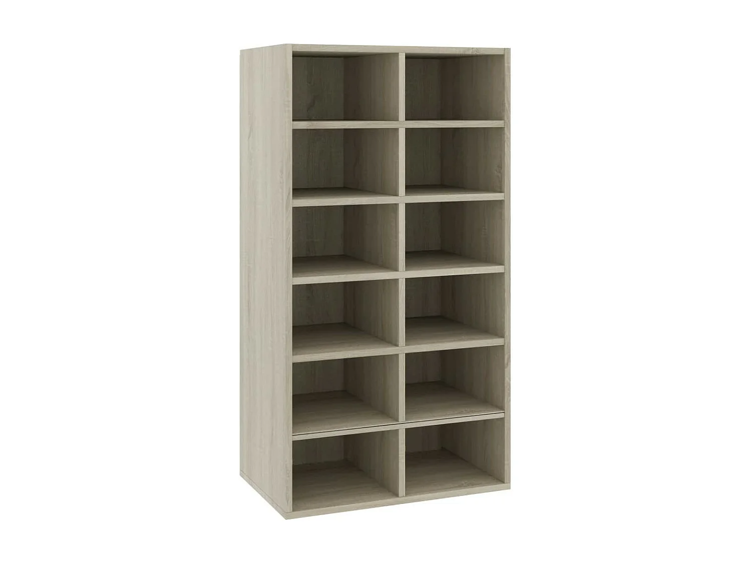 Étagère à chaussures Chêne sonoma 54 x 34x100