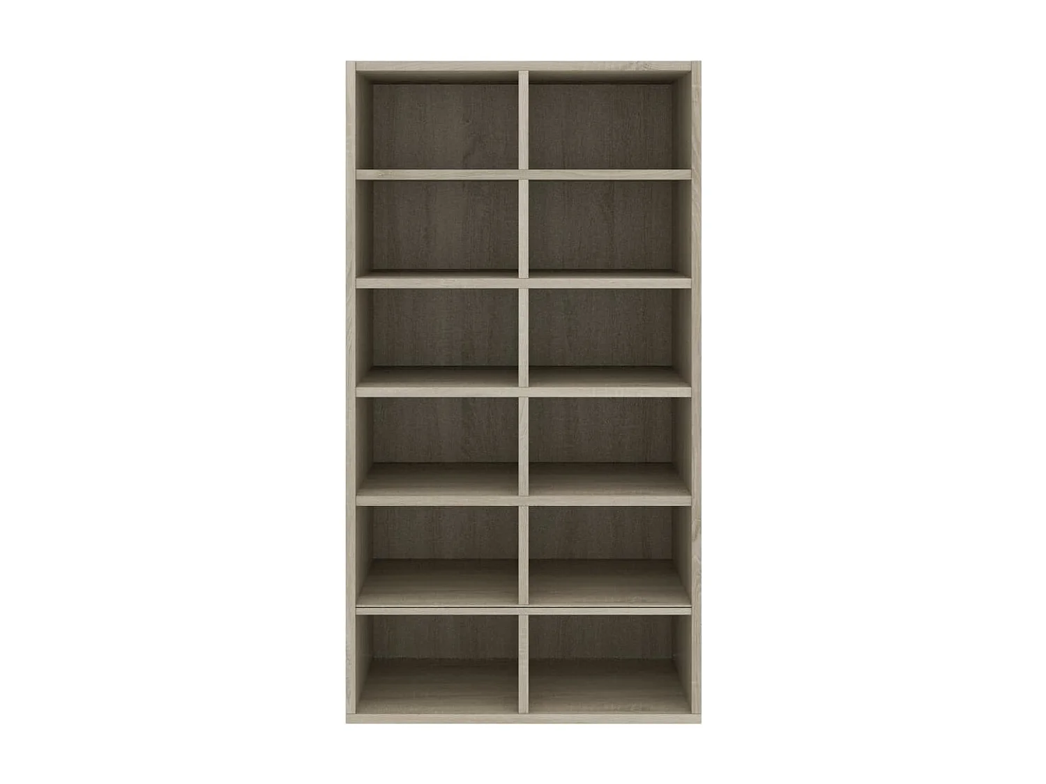 Étagère à chaussures Chêne sonoma 54 x 34x100