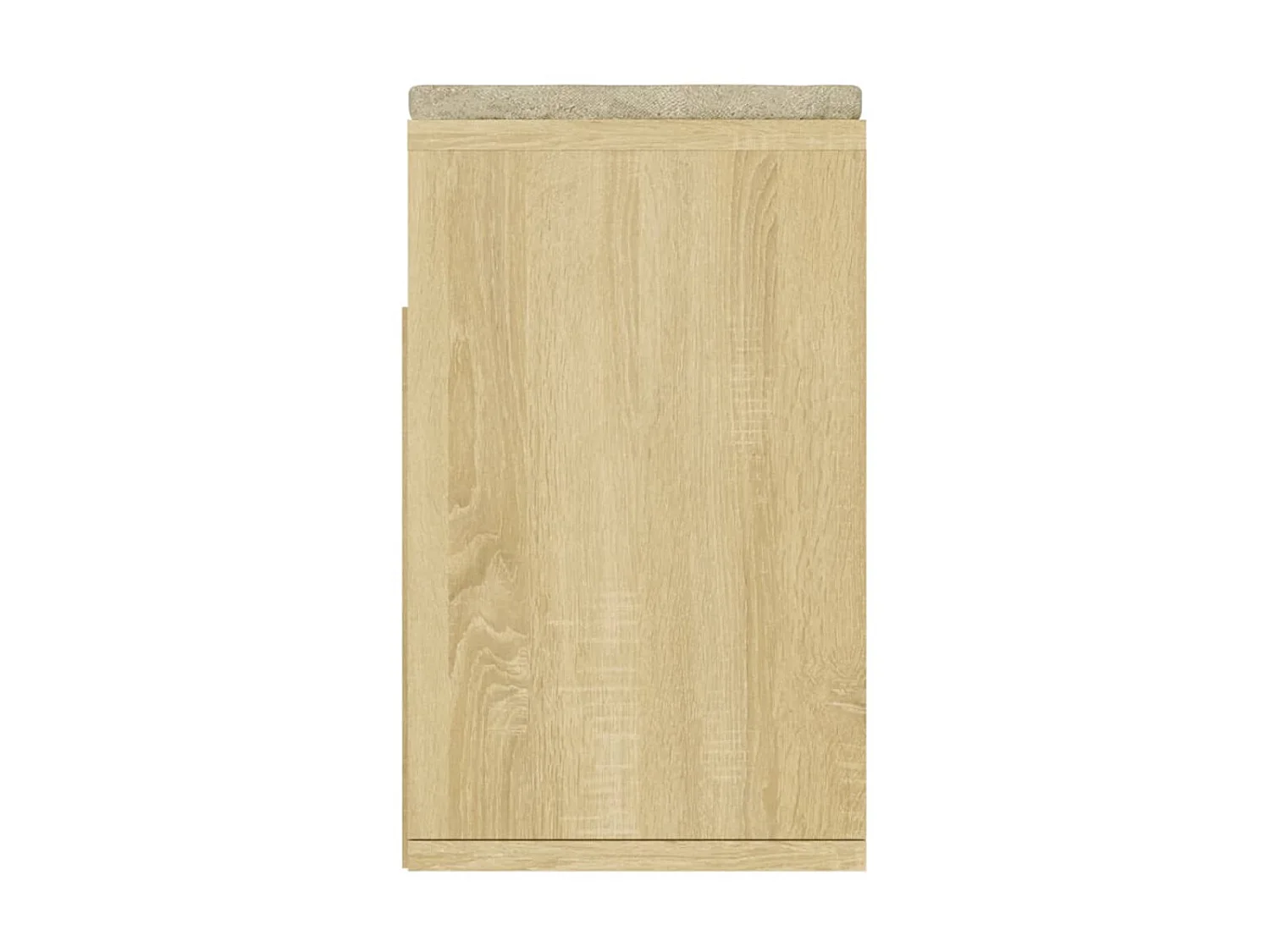 Banc à chaussures coussin Chêne Sonoma 104x30x49