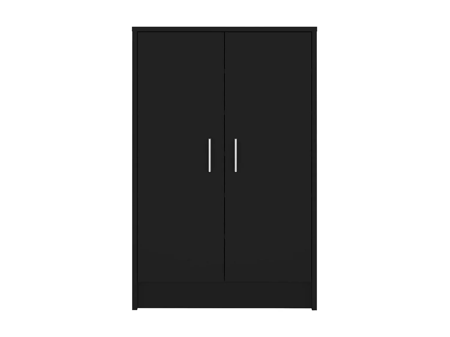 Armoire à chaussures Noir 60x35x92