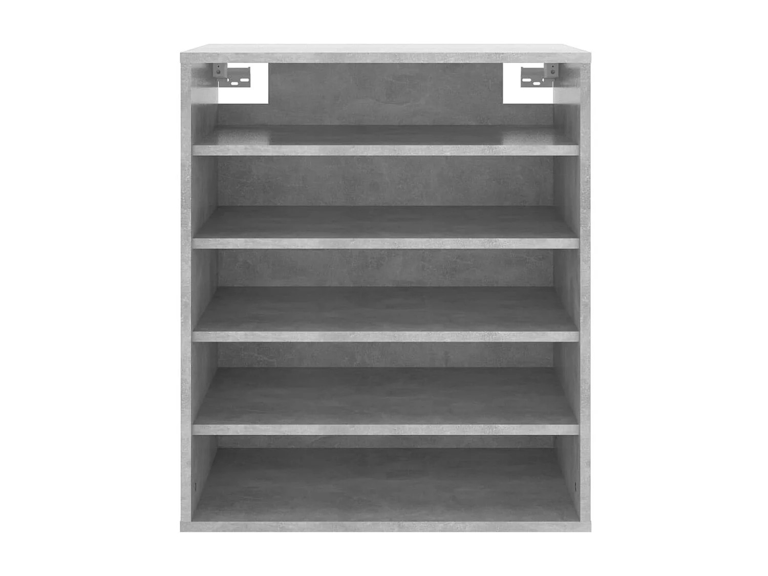 Armoire à chaussures Gris béton 60x35x70