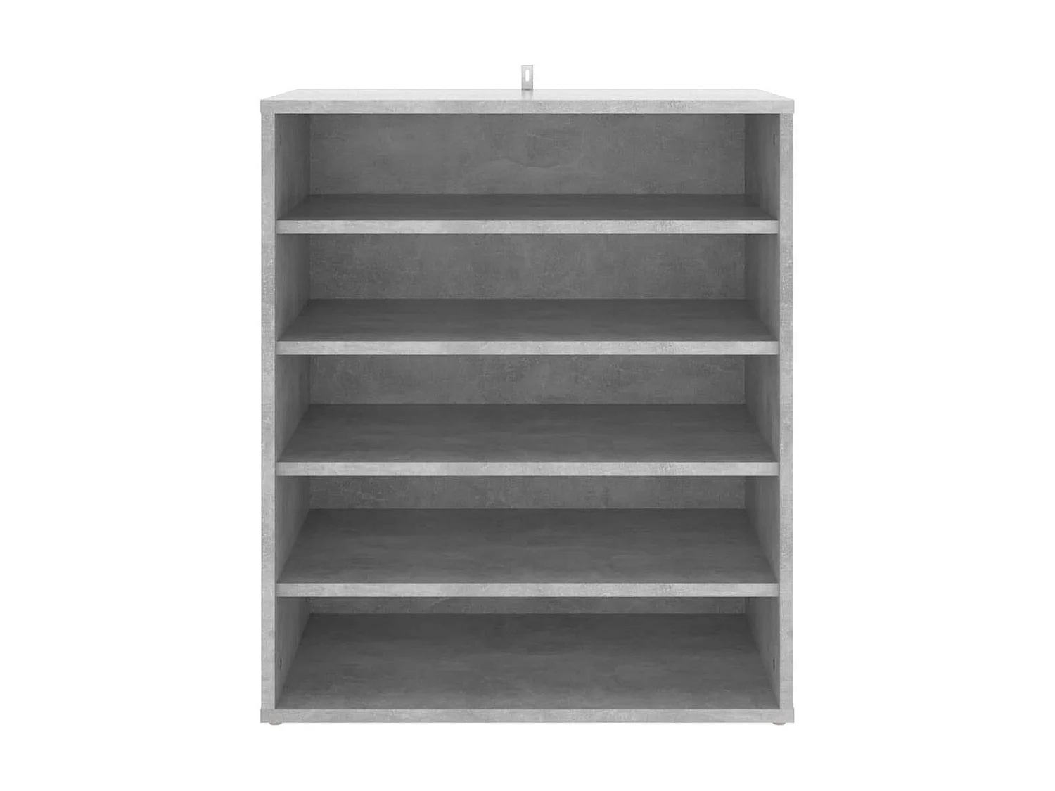 Armoire à chaussures Gris béton 60x35x70