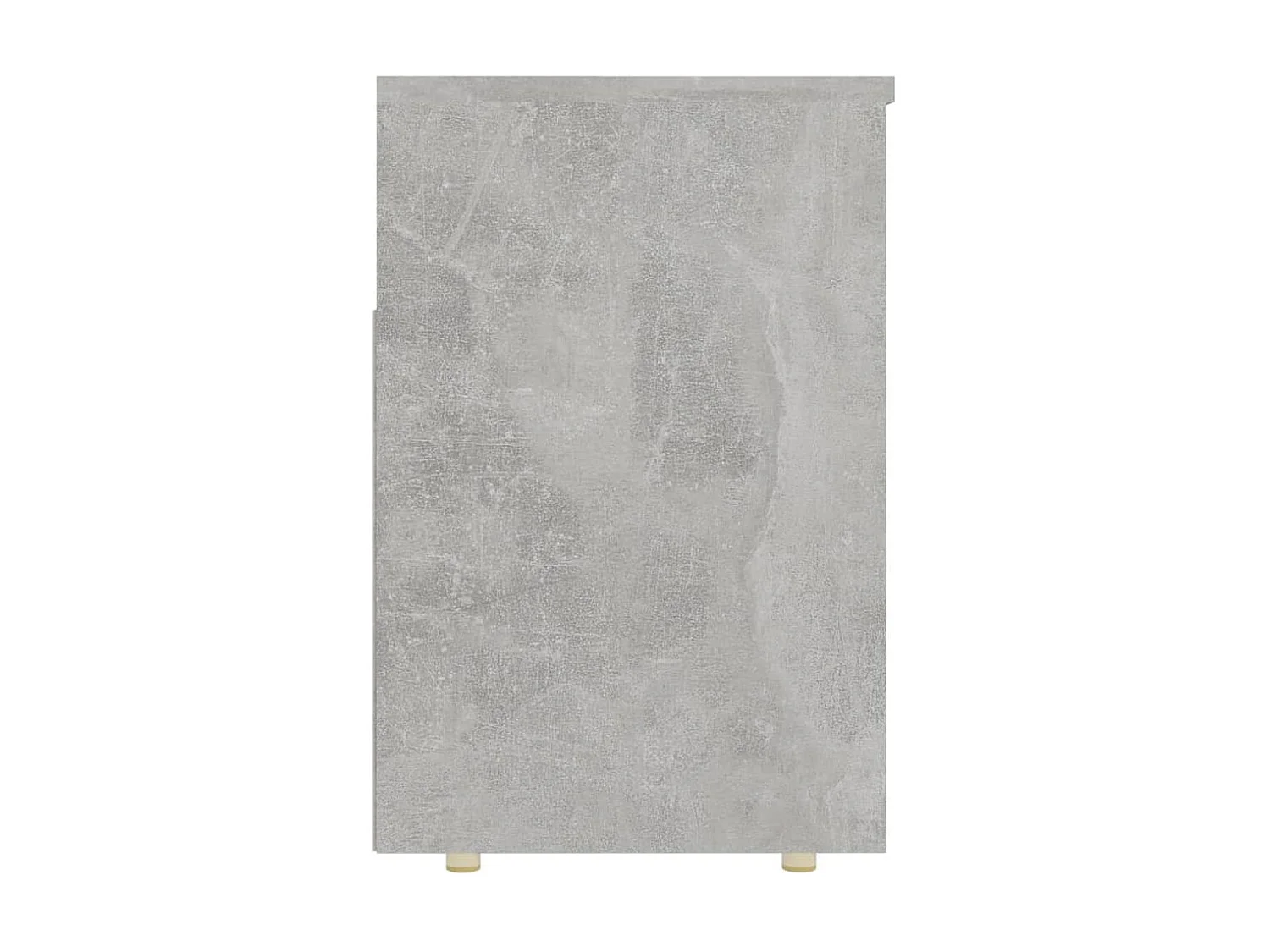 Banc à chaussures Gris béton 105x30x45