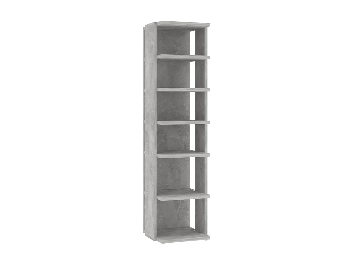 Armoire à chaussures Gris béton 25x27x102