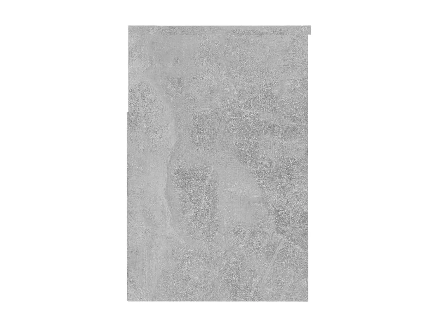 Banc à chaussures Gris béton 60x30x45