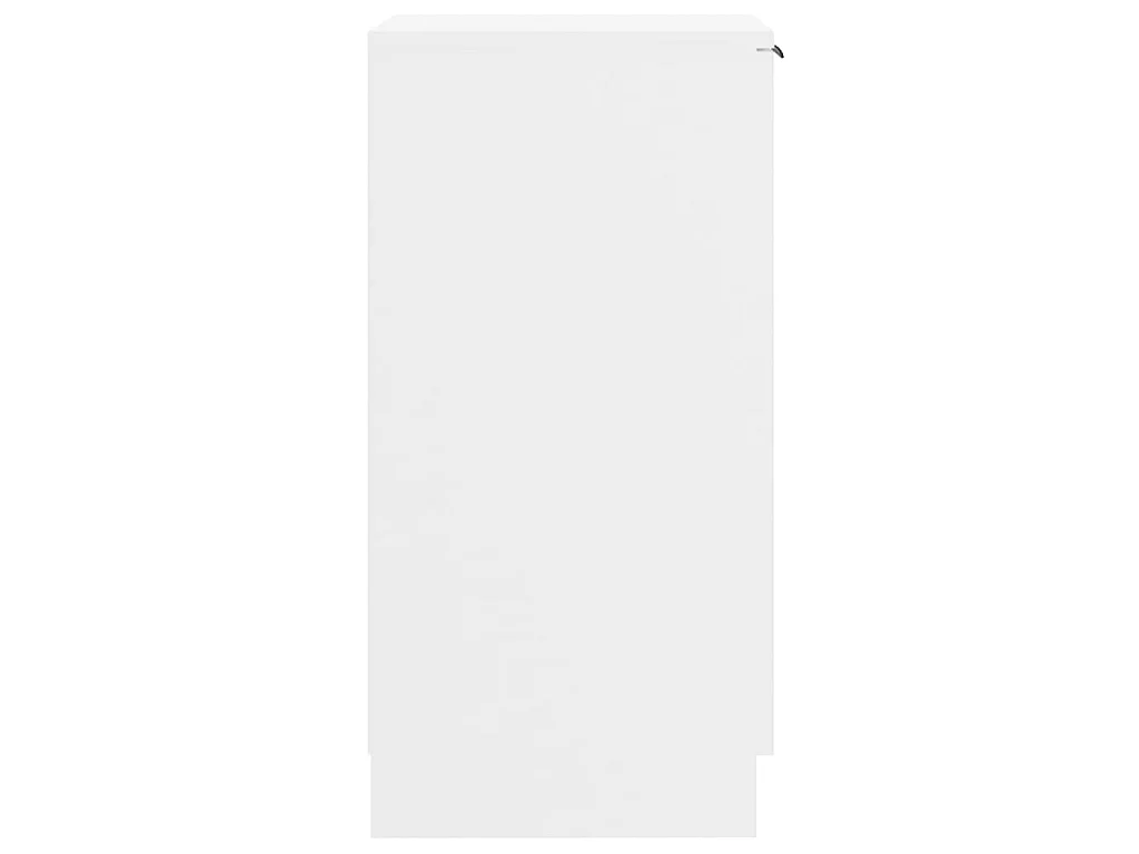 Armoire à chaussures Blanc 30x35x70 Bois d'ingénierie