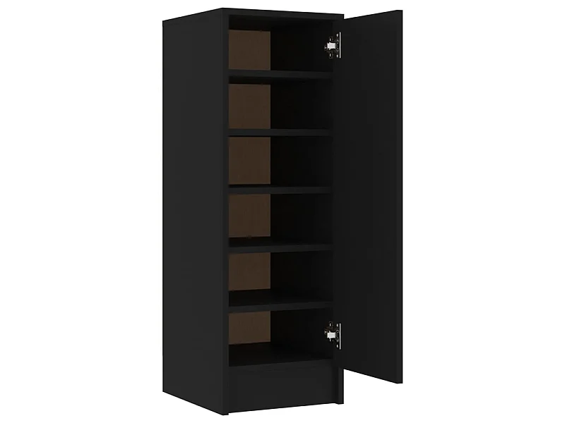 Armoire à chaussures Noir 32x35x92