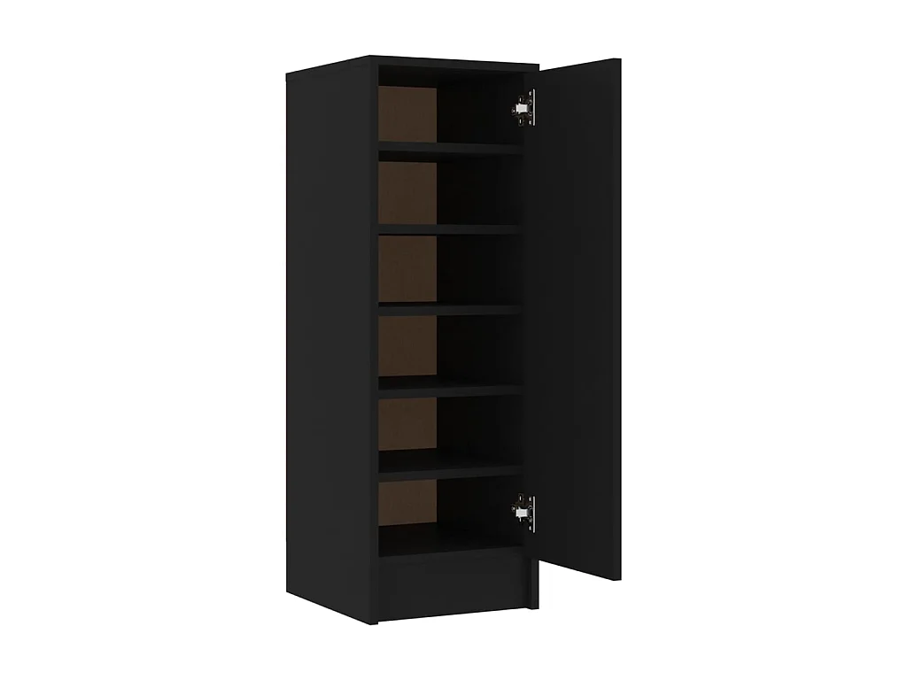 Armoire à chaussures Noir 32x35x92