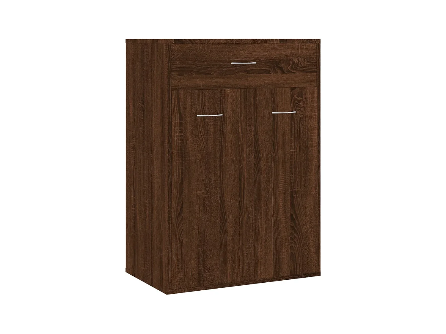 Armoire à chaussures Chêne marron 60x35x84 Bois d'ingénierie