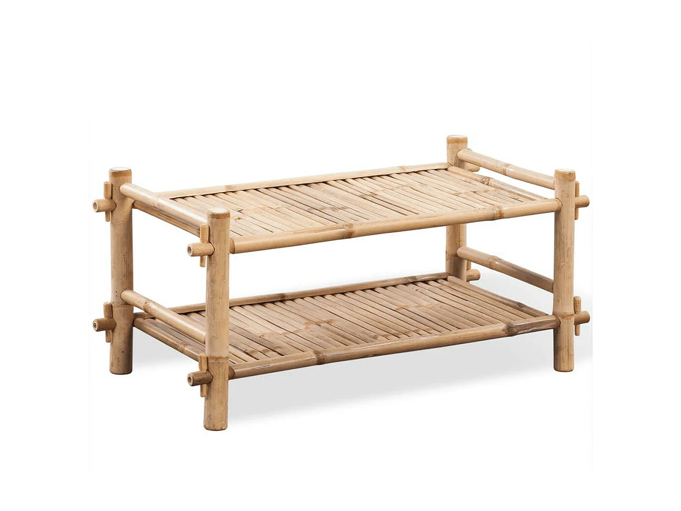 Schoenenrek bamboe twee lagen