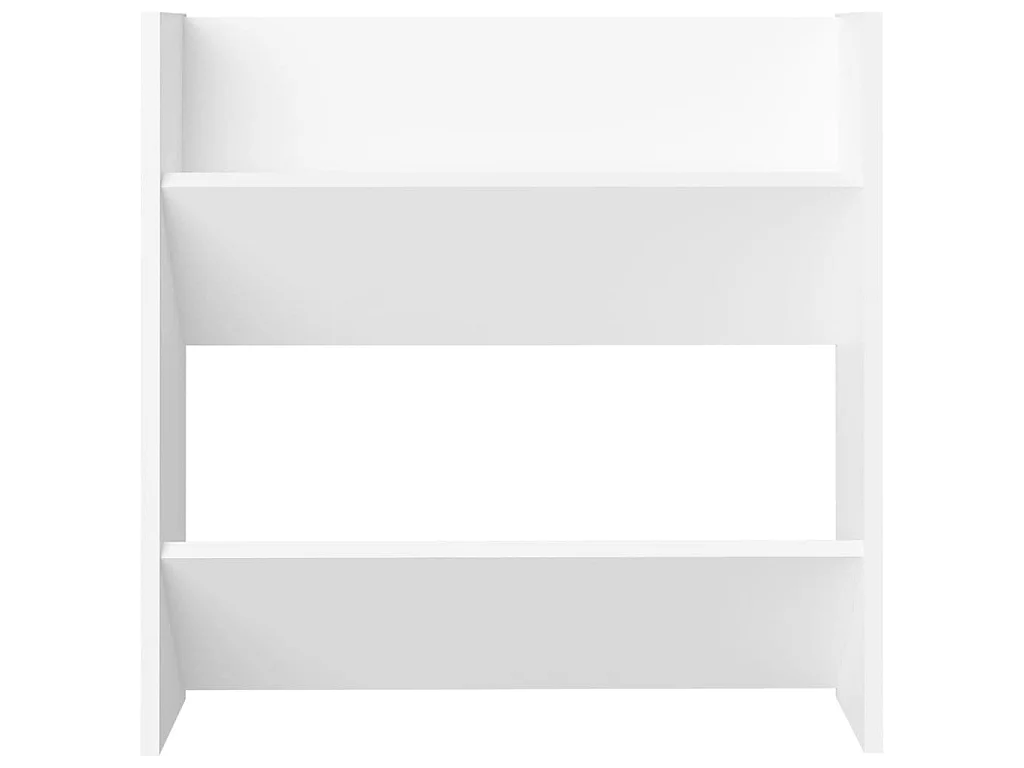 Armoires à chaussures murales 4 pcs Blanc 60x18x60