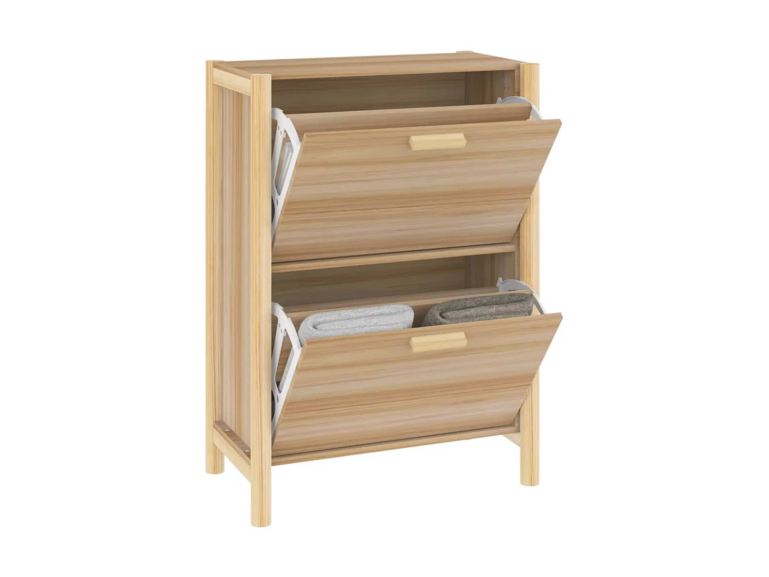 Armoire à chaussures 57,5x33x80 Bois d'ingénierie