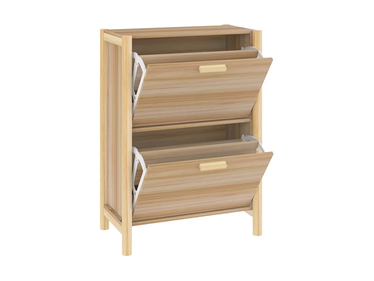 Armoire à chaussures 57,5x33x80 Bois d'ingénierie