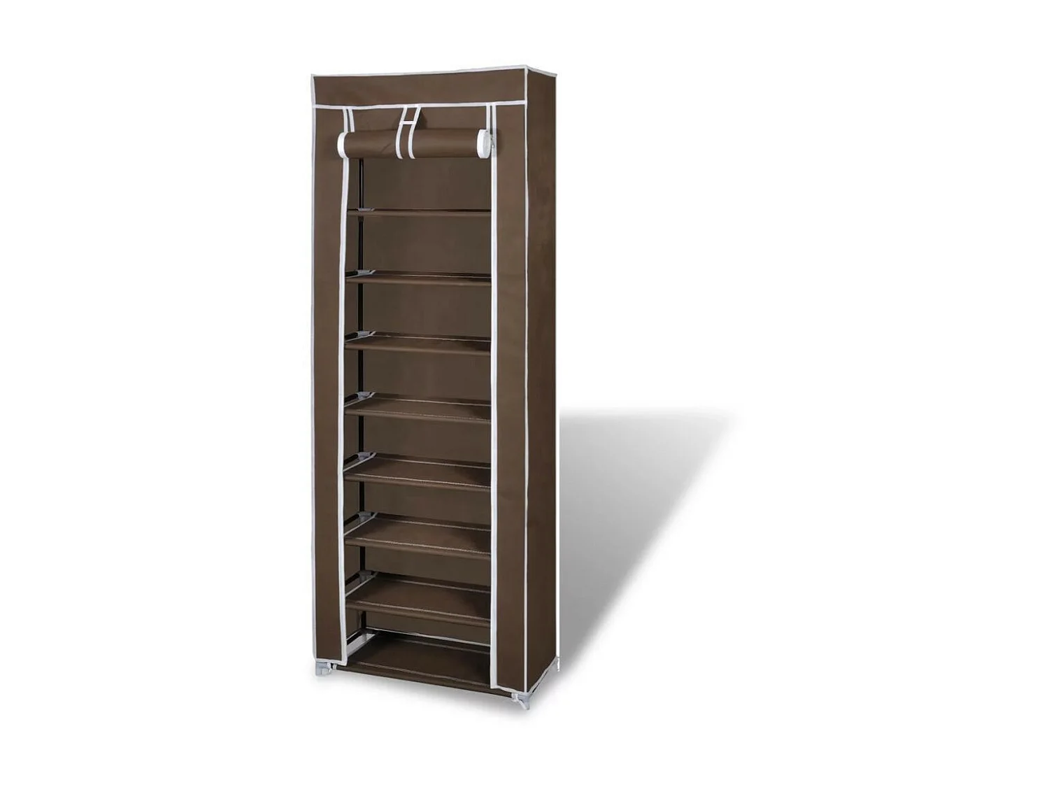 Porte-chaussures étagères 162 x 57x29 Brun