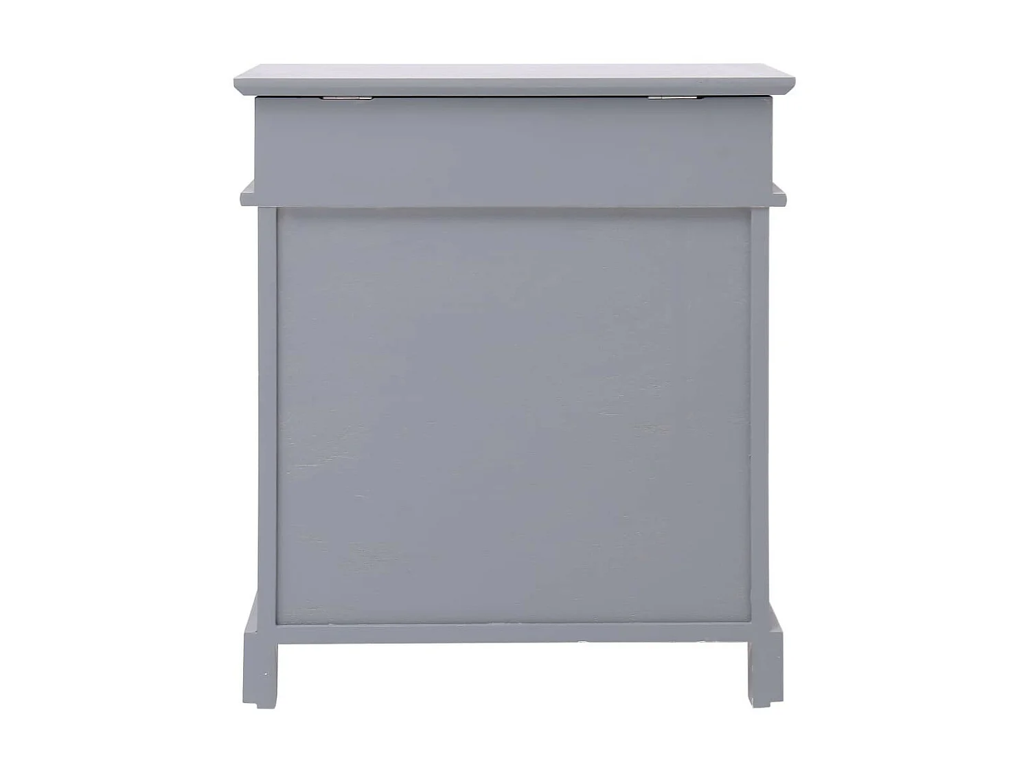 Armoire à chaussures Gris 50 x 28x58 Bois de Paulownia