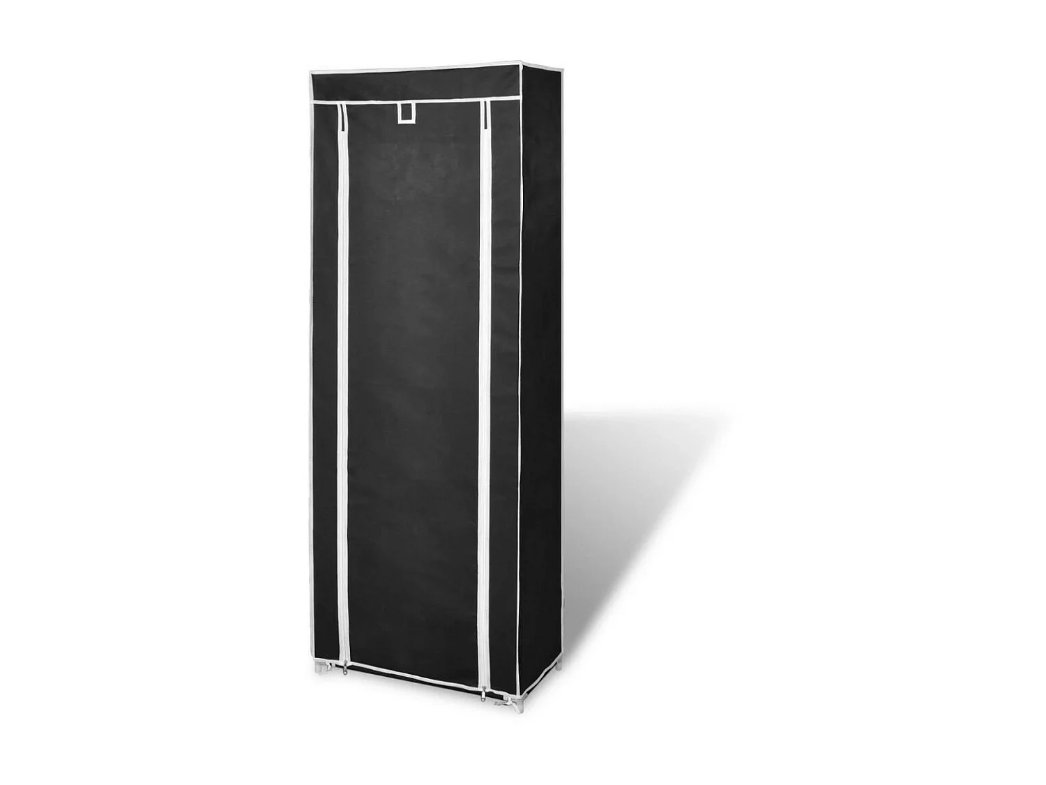 Porte-chaussures étagères 162 x 57x29 Noir