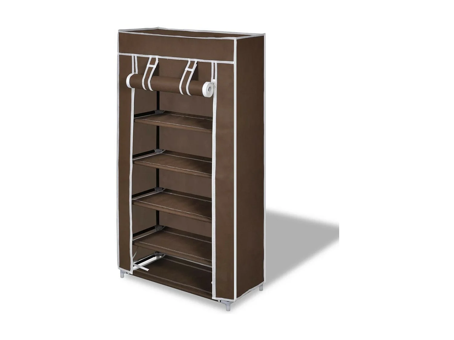 Porte-chaussures étagères 58 x 28x106 Brun