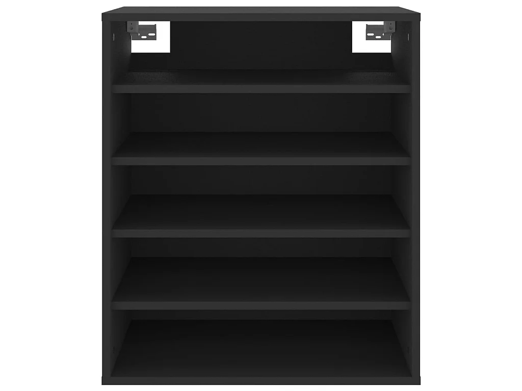 Armoire à chaussures Noir 60x35x70