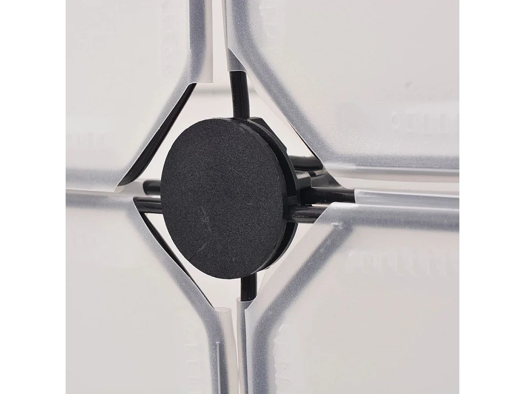 Armoire à chaussures avec 12 compartiments Blanc