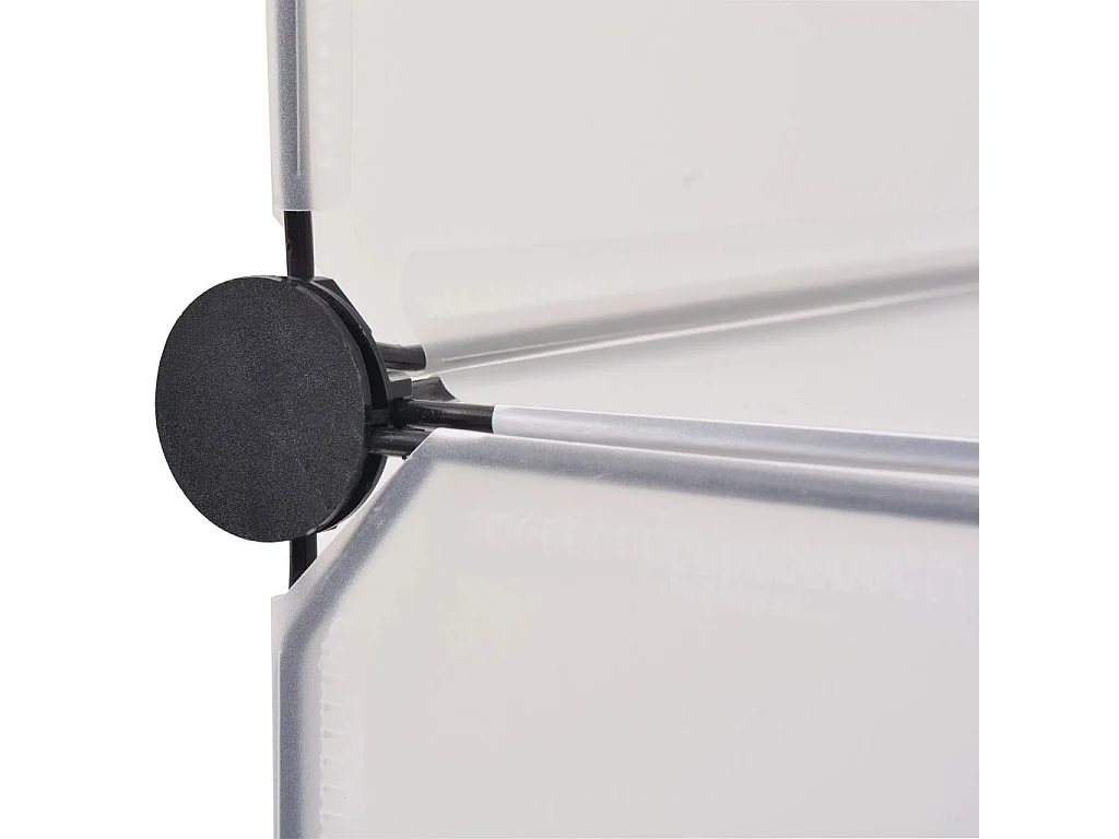 Armoire à chaussures avec 12 compartiments Blanc