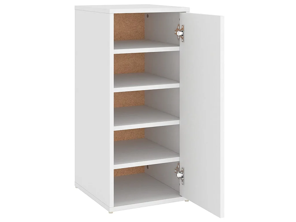 Armoire à chaussures Blanc 32x35x70